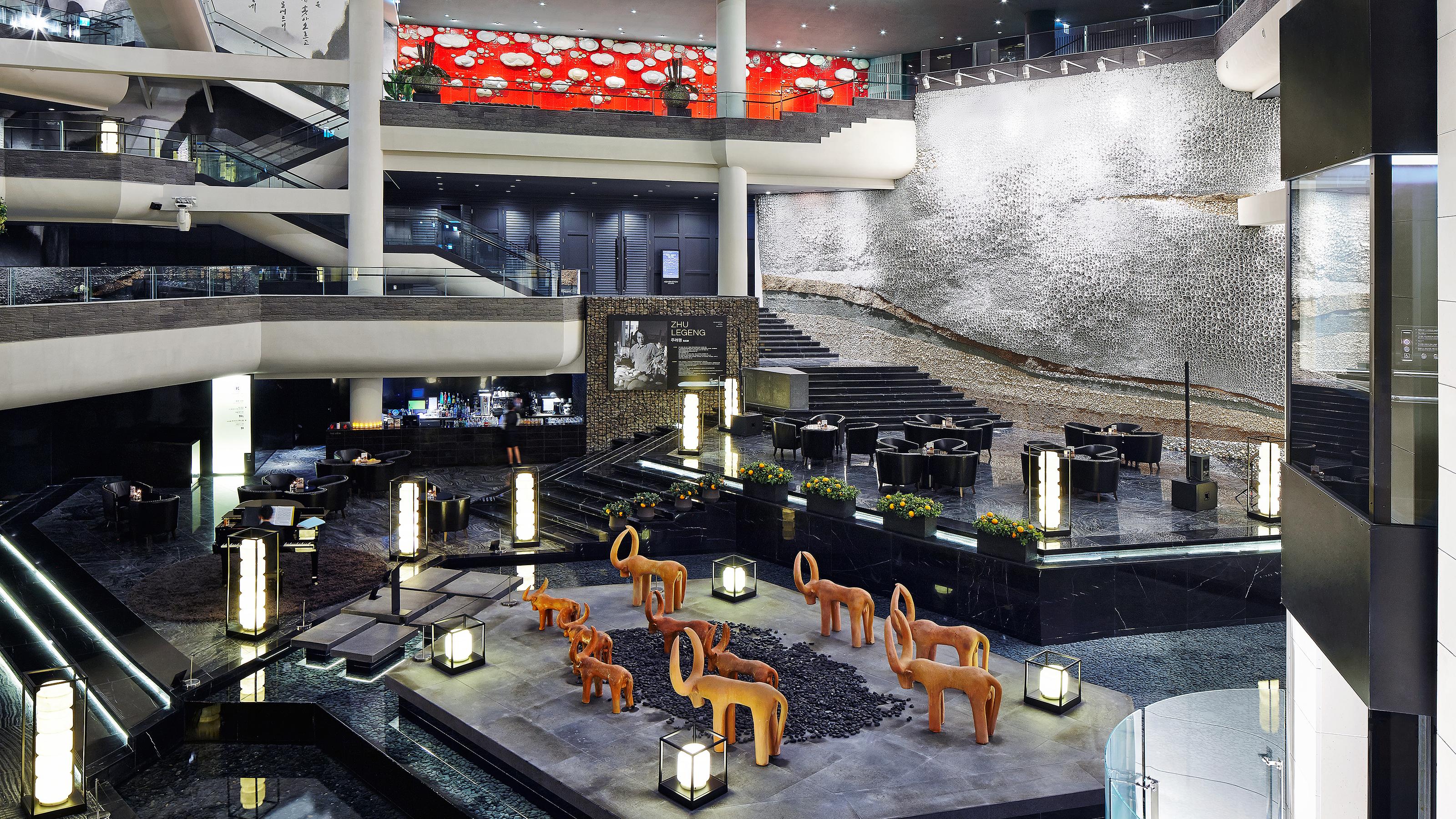 Kensington Jeju Hotel Екстер'єр фото The lobby of the hotel